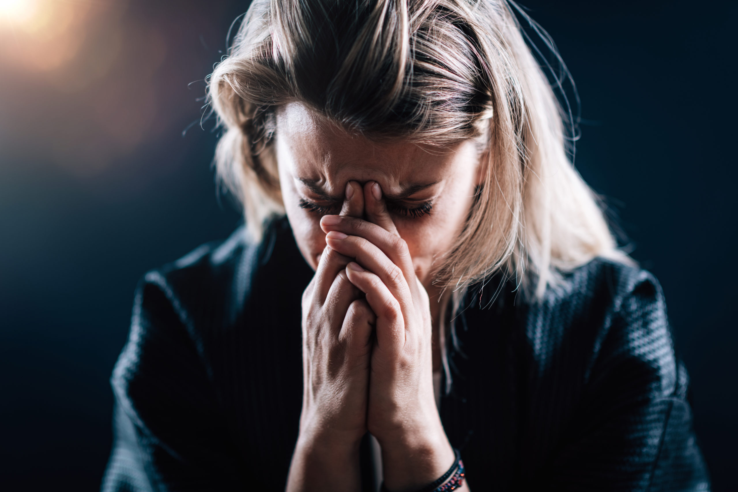Christian wife facing domestic abuse